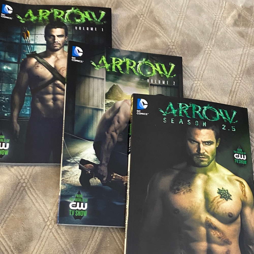 Arrow Comic Book Set